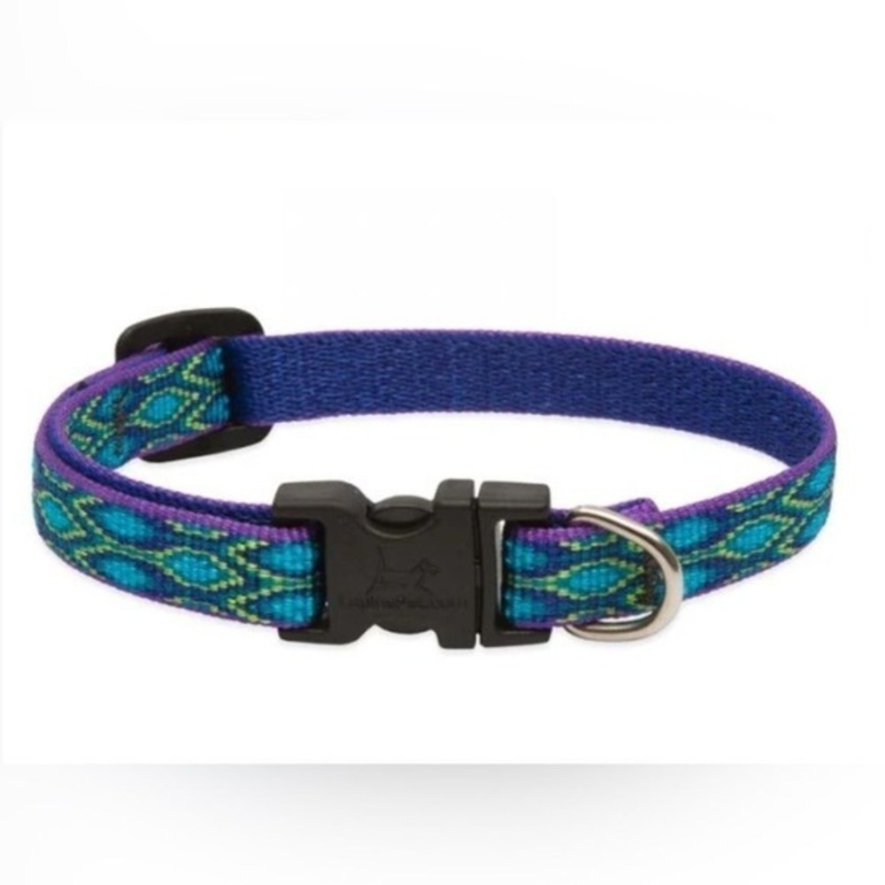 Lupine Pet Dog Collar Rain Song -  3/4 Inch width 9x13"  NWOT